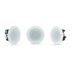 Altavoz techo todo rango 2.75", 150º conico. 25W 16Ω. Blanco.
